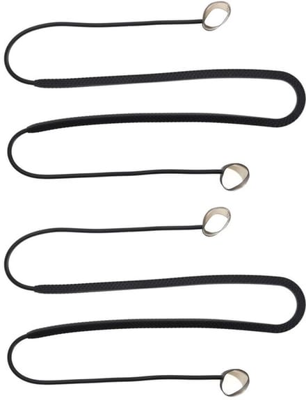 Allecto - Bluetooth Oortelefoon Strap - Anti-verlies Touw - Zwart