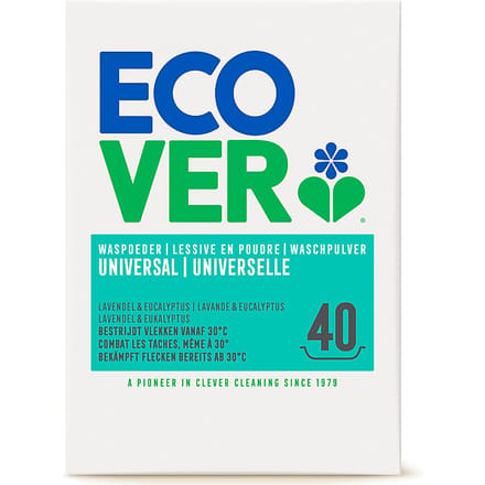 Ecover Waspoeder Universal 3KG 40 wasbeurten