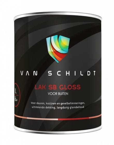 van Schildt lak SB Gloss 1 Liter Ral 9001 Créme Wit