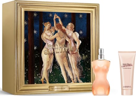 Jean Paul Gaultier Classique Cadeau Set - Eau De Toilette 100ml And Body Lotion 75ml