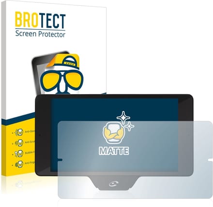 BROTECT - Screenprotector voor Coyote Nav+ 2017 - Folie Beschermfolie matte 2 Stuks