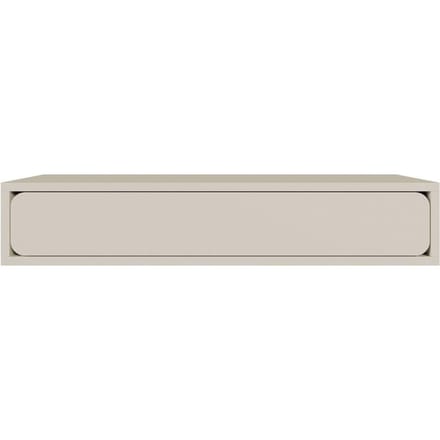 Selsey WUWU - Hangende wandconsole met lade, greige, 90 cm