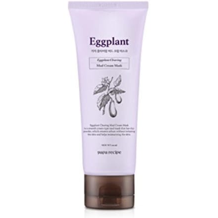 papa recipe - Eggplant Clearing Mud Cream Mask - Gezichtsmasker
