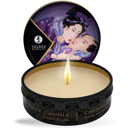 Shunga - Mini Massagekaars - Libido Exotic Fruits - 30 ml