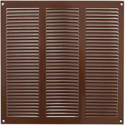 Metalen rooster 300x300mm bruin â€“ MR3030B