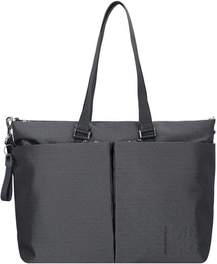 MANDARINA DUCK met laptopvak MD20 Shopper Steel Donkergrijs