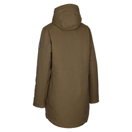 Trespass Dames/Dames Wilma DLX Waterdichte Jas (Donkere Olijf)
