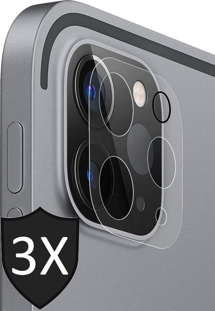 Camera Screenprotector geschikt voor iPad Pro 2020 11 inch - Screen Protector Glas - 3 Stuks