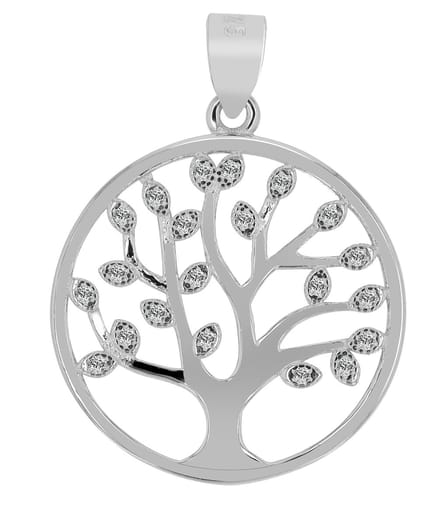 AKZENT Akzent Dames hanger "Nerys" van 925 Sterlingzilver, gerhodineerd, duurzaam