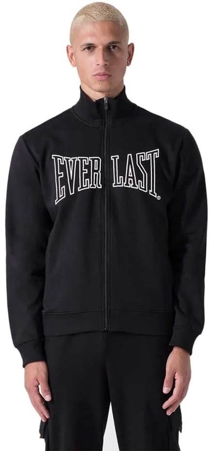 Everlast Felpa Sweatshirt Met Rits Zwart L Man