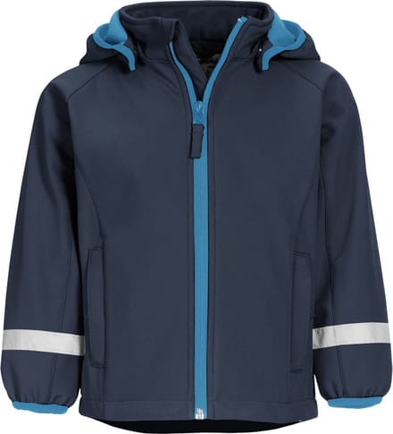 Playshoes - Softshell Jas voor kinderen - Donkerblauw - maat 80cm