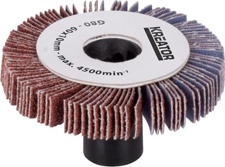Kreator KRT270201 Lamellenrol - Ø10 mm - korrel: 80