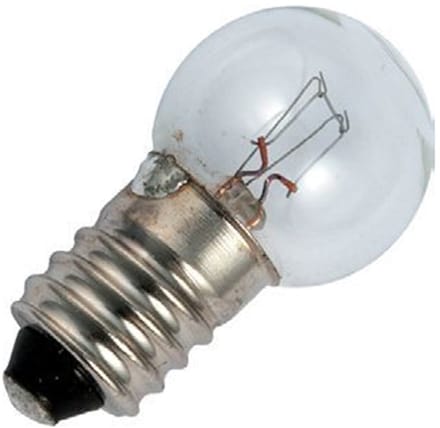 Signaallamp E10 30V 5W - 166 mAh - Per stuk - G15 Gloeilamp Ø15mm - 29mm - 2500K - Dimbaar