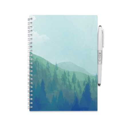 Erasable Notebook A5 - Misty Mountain - Hardcover / A5