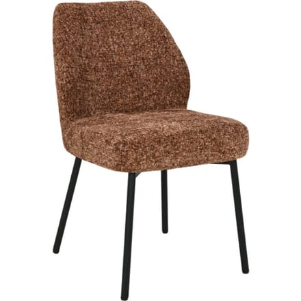 Livingfurn eetkamerstoel tess bordeaux set van 2 63x48x83cm