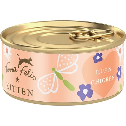 18x70g Terra Felis Kitten kip nat kattenvoer
