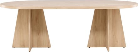 Svea - Liro deens ovale eettafel - 230 x 115 cm - naturel