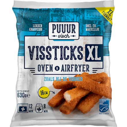 Vissticks XL oven & airfryer