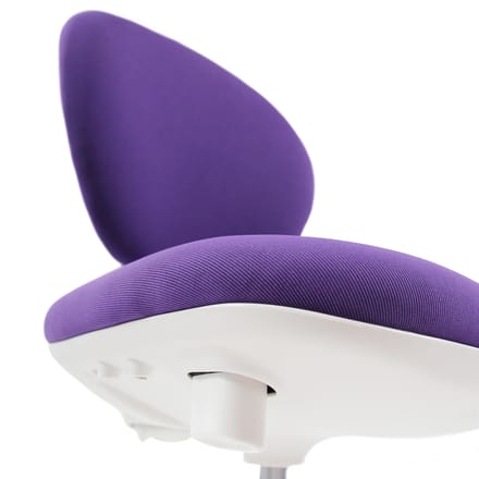 hjh OFFICE KID Vivo - Kinder bureaustoel - Lila - Stof