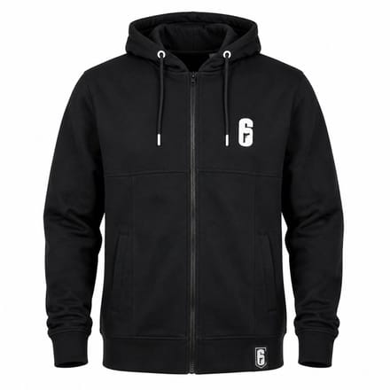Bioworld – Rainbow Six Siege Vest met Rits – Zwart – Maat M
