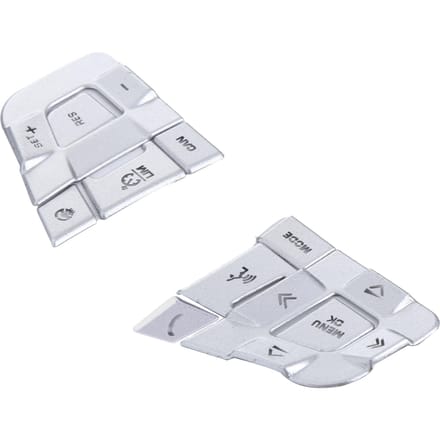10PCSSet Stuurwiel Knop Sierlijst Cover Vervanging voor Land Rover Discovery Sport 2015?2019 white
