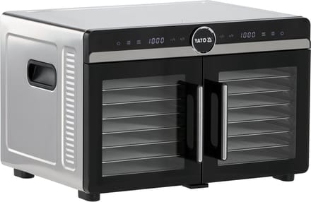 YATO 1400 Watt Voedseldroger / Droogoven / Dehydrator (2 Droogkamers)