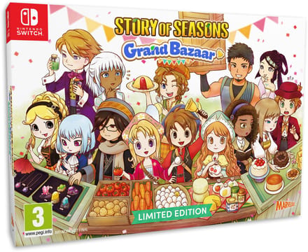 STORY OF SEASONS: Grand Bazaar (Limited Edition) - Nintendo Switch - RPG