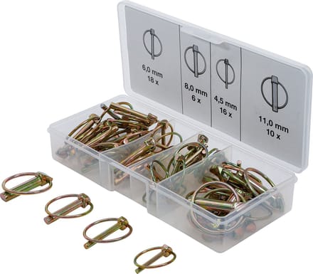BGS Assortiment ringborgpennen 50 delig