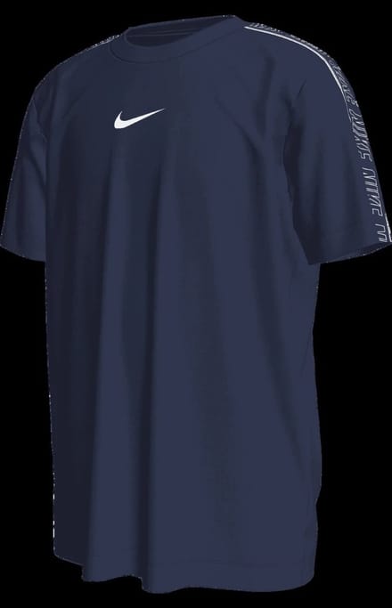 Sportswear Club+ Poly 2 Workout T-shirt Kinderen Midnight Navy M