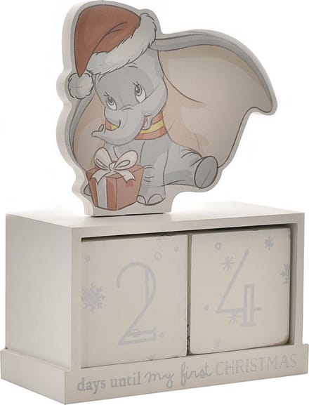 Disney - Dombo - Aftelblokken - '..Days Untill My First Christmas'
