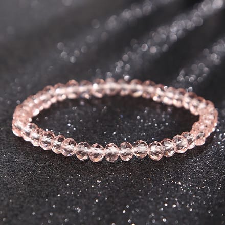 Sorprese armband - Vienna - pink - armband dames - elastisch - cadeau - Model S - Cadeau