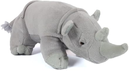 PIA Soft Toys - Pluche Neushoorn Knuffel - 23 cm