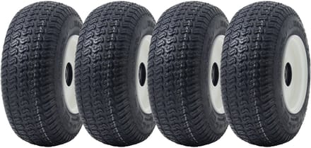 13x5.00-6 grasmaaierbanden en velgen Wanda P332, 25 mm 6205 lagers (set van 4)