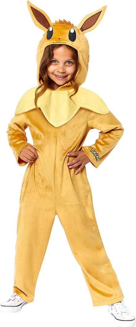 Onesie Pokémon Eevee Kind - 128/140 - 8/10 jaar