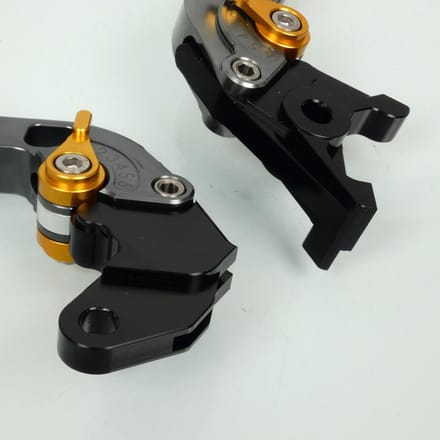 Levier frein embrayage repliable pour moto Suzuki 650 Gladius 2009 à 2015 Neuf
