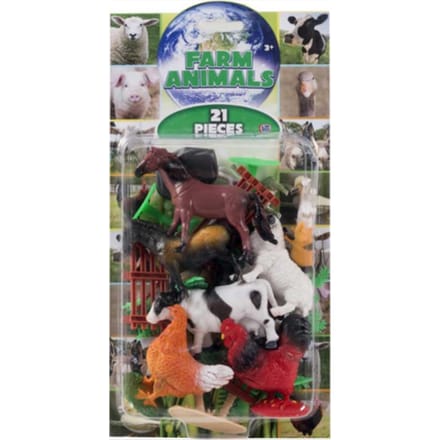 HTI Farm Animals Figures - 21 stuks