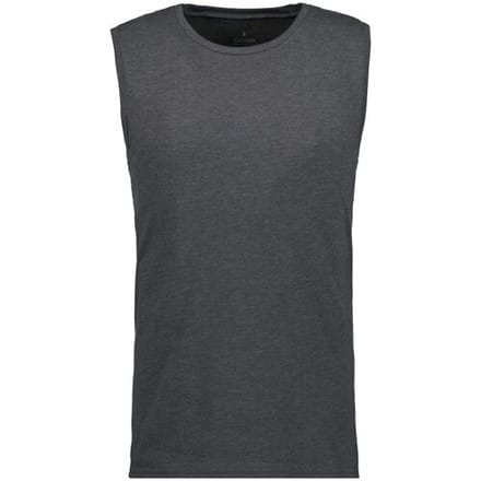 Ragman Ondermode Athletic Jersey Shirt Round Neck Antraciet / male