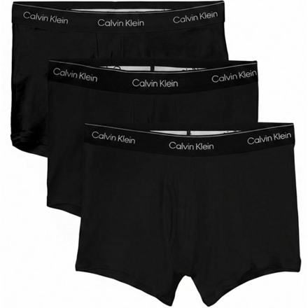 Calvin Klein Trunks (3-pack) - heren boxers normale lengte - zwart