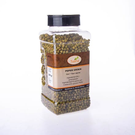Tuana Kruiden - Peper Groen Heel - Strooibus 200 Gram - GP-P-0007
