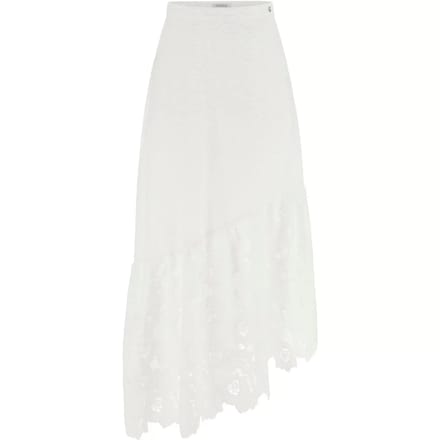 Vrouwelijke wijde midi rok met oogjes Guess Sharon