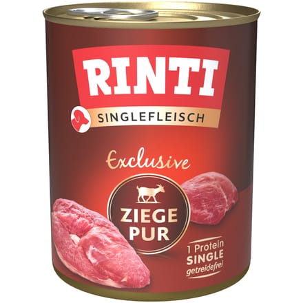 Rinti - Enkelvoudig vlees 6x800g - Puur geit