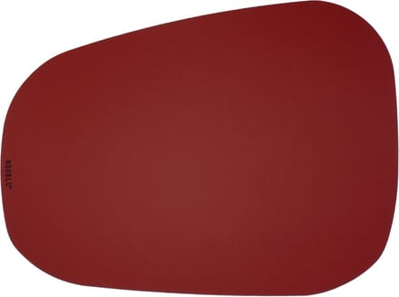 NOOBLU Placemat PEBL - Senso Ruby red - Classic 45 x 34 cm