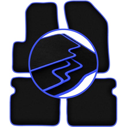 CARLUX-BLUE automatten voor: Dodge Avenger sedan (2007-2015)