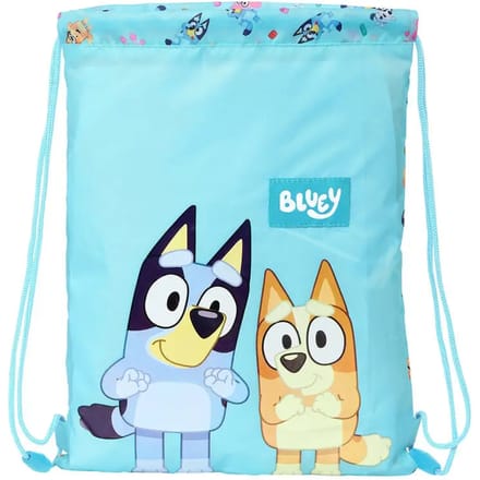 Safta Bluey Junior 34 Cm Gymtas Blauw Kinderen