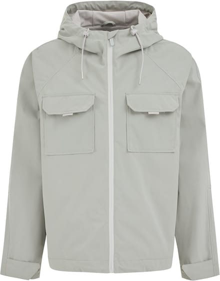 WE Fashion Heren waterafstotend jack met capuchon