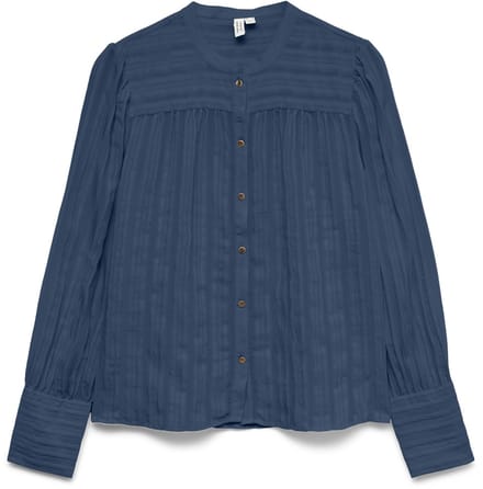 VERO MODA - VMISELLE L/S SHIRT WVN BTQ - Dames - Blouses