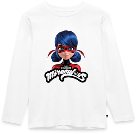 Miraculous Ladybug Met Logo Premium T-Shirt Kinderen