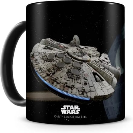 Mok SD Toys Star Wars - Millenium Falcon Vs Death Star