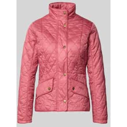 regular fit gewatteerde jas met opstaande kraag model 'FLYWEIGHT'