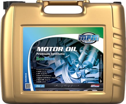 MPM motorolie 0W20 premium synthetisch - 20 Liter